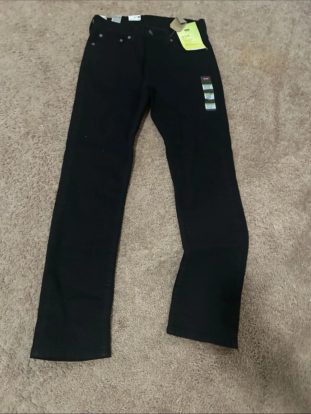 Levi's 511 Slim Stretch Jeans - Black